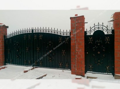 Кованые ворота Арт.ВХК-150 купить в Москве
